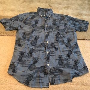 Men’s Merona Hawaiian Button Down Shirt
